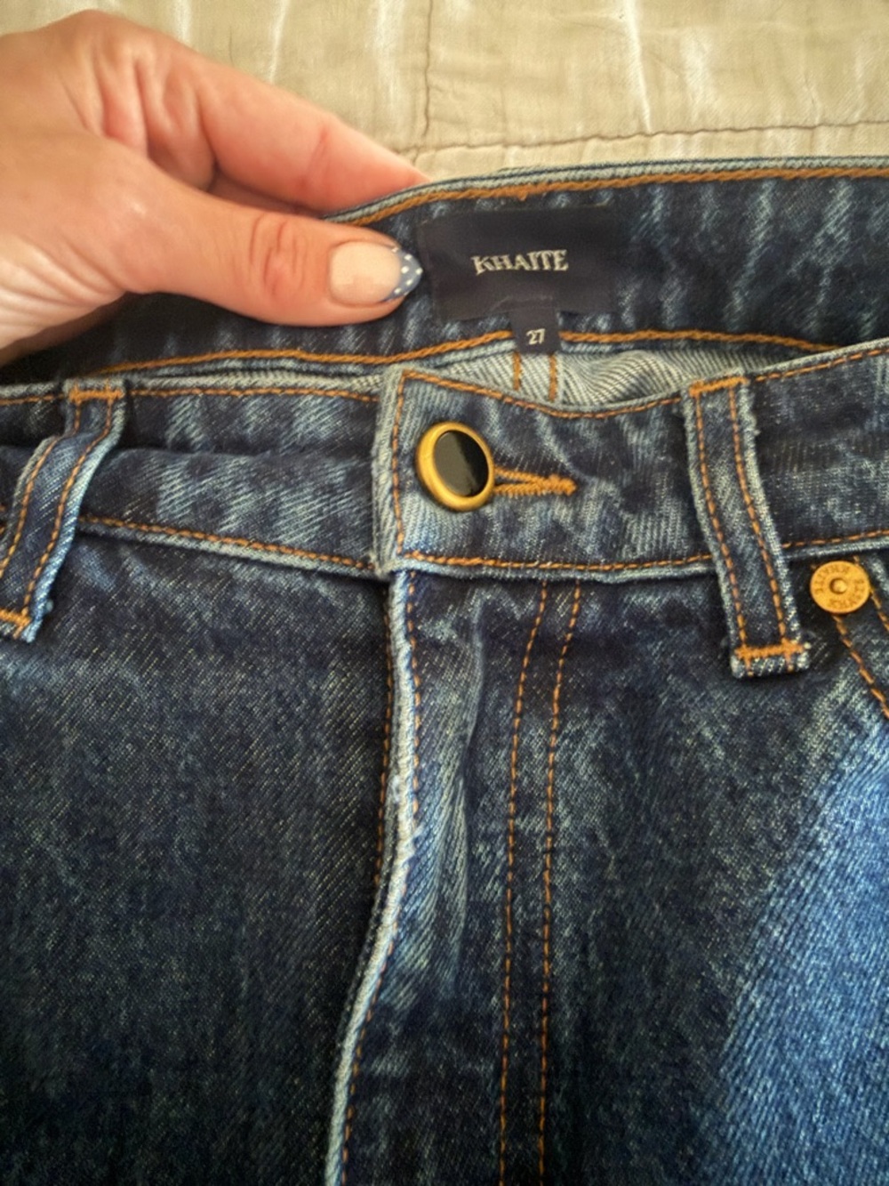 KHAITE Abagail Straight Jeans - Picture 2 of 7